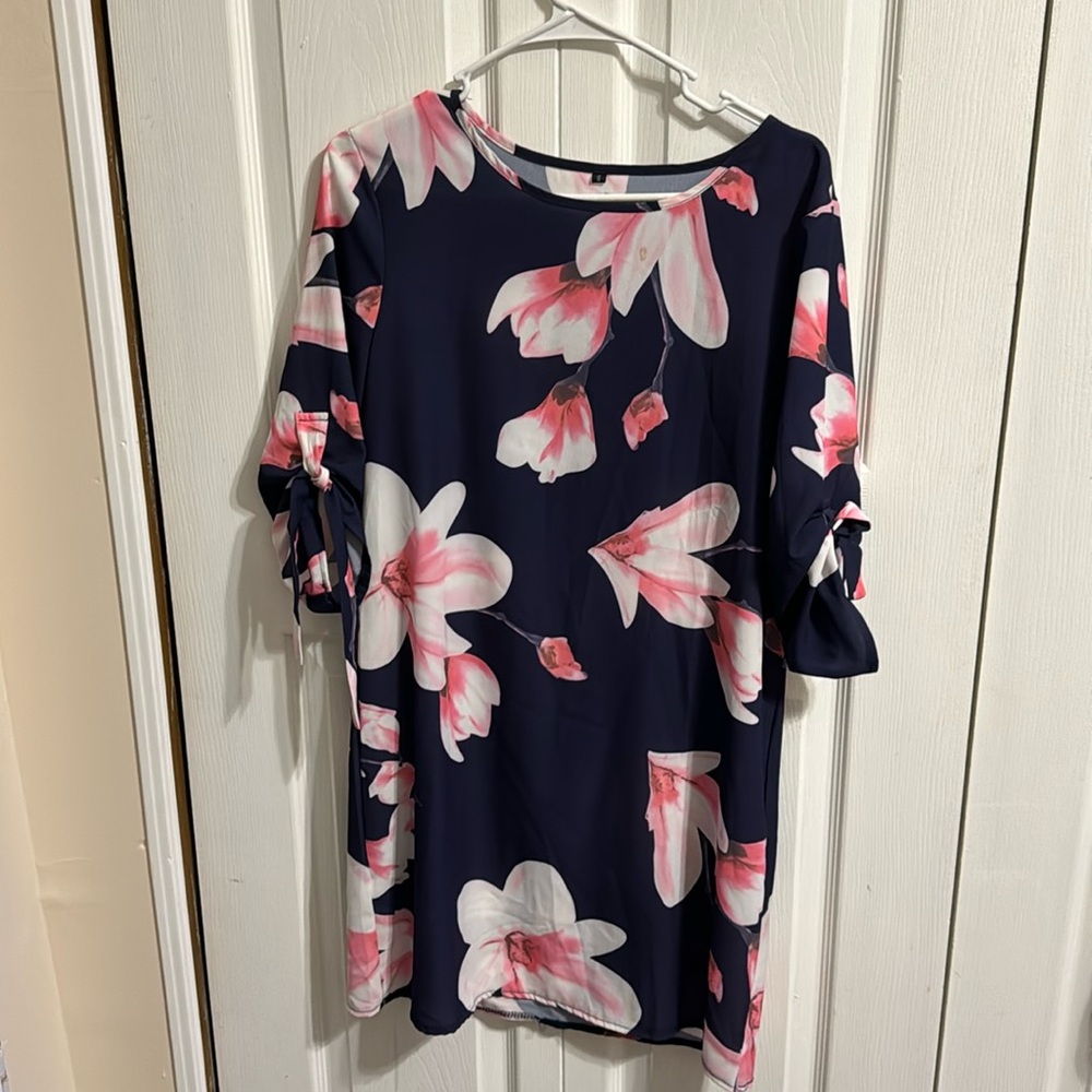 Mini casual summer dress